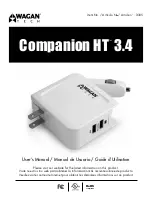 Preview for 1 page of Wagan TravelCharge Companion HT 3.4 User Manual