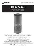 Preview for 1 page of Wagan USB Air Purifier User Manual
