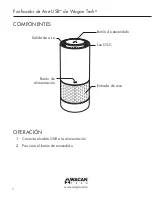 Preview for 10 page of Wagan USB Air Purifier User Manual