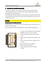 Preview for 9 page of wagner solar 150 202 20 Installation And Operation Instructions Manual