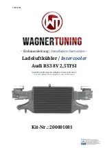 WAGNER TUNING 200001081 Installation Instruction preview