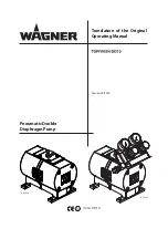 Предварительный просмотр 1 страницы WAGNER 8286 Translation Of The Original Operating Manual