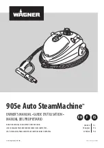 Предварительный просмотр 1 страницы WAGNER 905e Auto SteamMachine Owner'S Manual