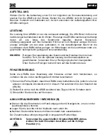 Предварительный просмотр 6 страницы WAGNER ARUBA Manual