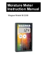 Preview for 1 page of WAGNER BI 2200 Instruction Manual