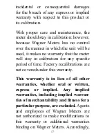 Preview for 17 page of WAGNER BI 2200 Instruction Manual