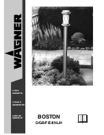 Предварительный просмотр 1 страницы WAGNER BOSTON Manual