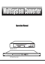 WAGNER CDM-640AR Operation Manual preview