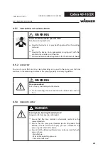 Предварительный просмотр 28 страницы WAGNER Cobra 40-10/2K Translation Of The Original Operating Manual