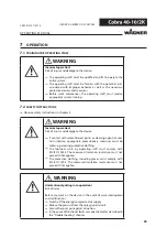 Предварительный просмотр 35 страницы WAGNER Cobra 40-10/2K Translation Of The Original Operating Manual