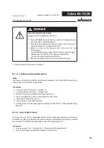 Предварительный просмотр 40 страницы WAGNER Cobra 40-10/2K Translation Of The Original Operating Manual