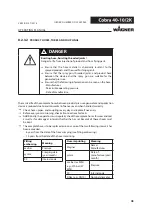 Предварительный просмотр 43 страницы WAGNER Cobra 40-10/2K Translation Of The Original Operating Manual