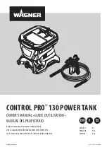 WAGNER CONTROL PRO 130 POWER TANK Owner'S Manual preview