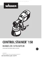 Предварительный просмотр 13 страницы WAGNER Control Stainer 150 Owner'S Manual