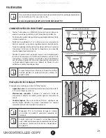 Предварительный просмотр 21 страницы WAGNER Control Stainer 150 Owner'S Manual