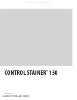 Предварительный просмотр 40 страницы WAGNER Control Stainer 150 Owner'S Manual