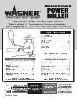 Preview for 1 page of WAGNER Cordless Power Roller Owner'S Manual