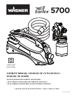 WAGNER Earlex 5700 Owner'S Manual preview