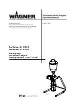 WAGNER EvoMotion 40-15 S-HE Translation Of The Original Operating Manual preview