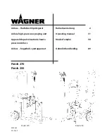 WAGNER Finish 270 Operating Manual preview