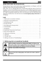 Preview for 3 page of WAGNER FURNO F100 Translation Of The Original Operating Instructions