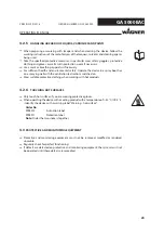 Preview for 20 page of WAGNER GA 5000EACEC Operating Manual