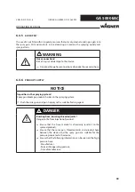 Preview for 39 page of WAGNER GA 5000EACEC Operating Manual