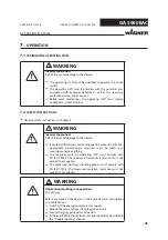 Preview for 45 page of WAGNER GA 5000EACEC Operating Manual