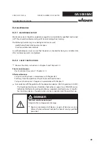 Preview for 63 page of WAGNER GA 5000EACEC Operating Manual