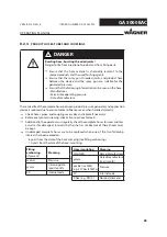 Preview for 65 page of WAGNER GA 5000EACEC Operating Manual