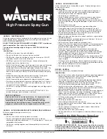 WAGNER GX 05 User Manual preview