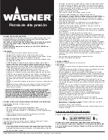 Preview for 3 page of WAGNER GX 05 User Manual