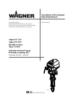 Preview for 1 page of WAGNER Jaguar 55-200 Operating Manual