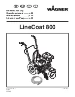 Preview for 1 page of WAGNER LineCoat 800 Operating Manual