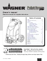 WAGNER Paint Crew Plus Owner'S Manual preview