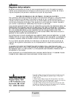 Preview for 28 page of WAGNER Paint Eater Owner'S Manual