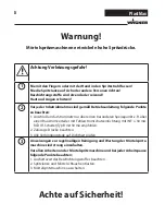 Предварительный просмотр 2 страницы WAGNER PLASTMAX Operating Manual