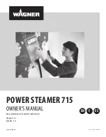 WAGNER Power steamer 715 Owner'S Manual предпросмотр