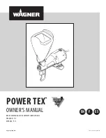 WAGNER PowerTex Owner'S Manual preview