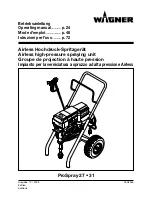 WAGNER ProSpray 27 Operating Manual preview