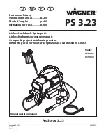 Preview for 1 page of WAGNER ProSpray 3.23 Operating Manual