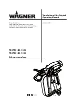 WAGNER PROTEC GM 1-530 Translation Of The Original Operating Manual preview