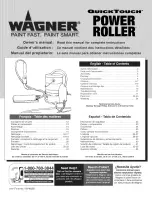 Preview for 1 page of WAGNER QuickTouch power roller Owner'S Manual