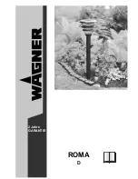 Предварительный просмотр 1 страницы WAGNER ROMA Bedienungsanleitung