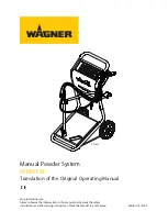 WAGNER SPRINT XE Translation Of The Original Operating Manual preview