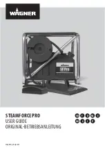 WAGNER SteamForce Pro User Manual preview