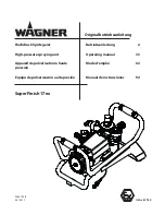 WAGNER SuperFinish 17ex Operating Manual preview