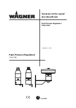 WAGNER T090 Translation Of The Original Operating Manual предпросмотр