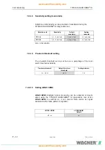 Preview for 108 page of WAGNER TITANUS RACK-SENS 1U Technical Manual