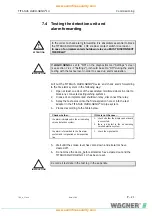 Preview for 117 page of WAGNER TITANUS RACK-SENS 1U Technical Manual